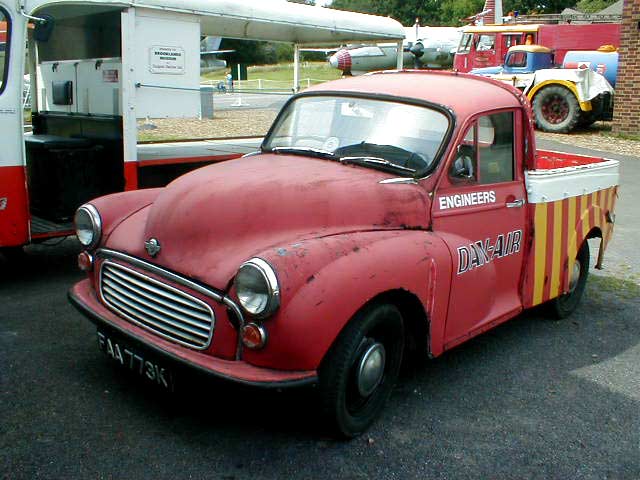 Morris Minor pickup photograph