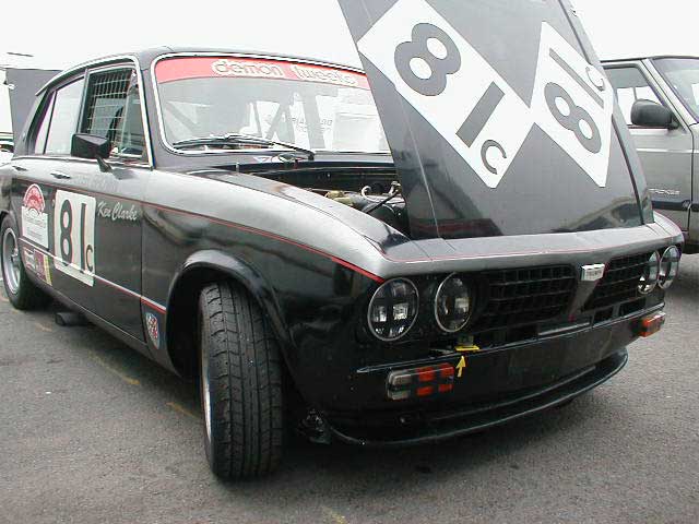 Triumph Dolomite Sprint racer photograph