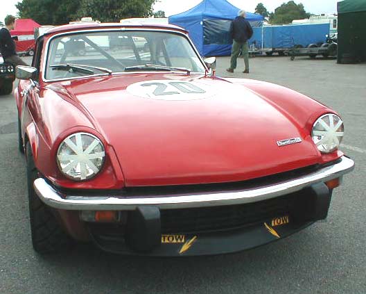 Triumph Spitfire Mk4 racer photograph