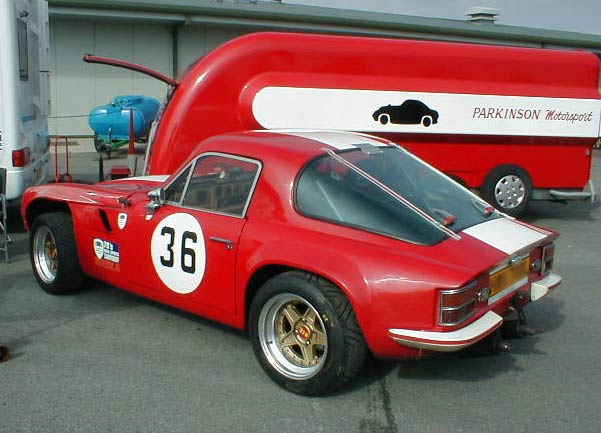 TVR track car photograph