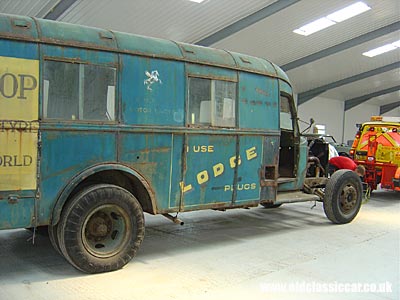Transporting the truck to the workshop