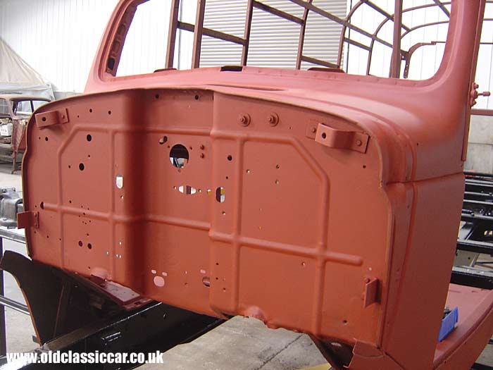 Dashboard and cab