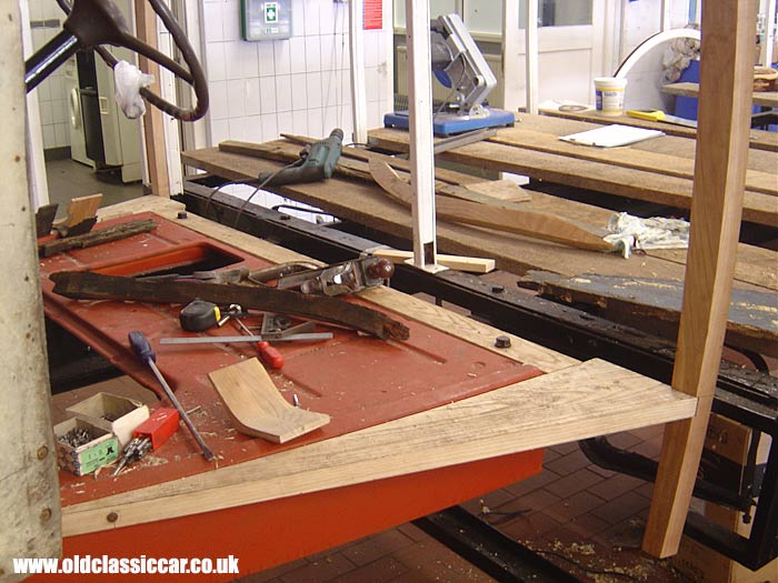 Work on the cab