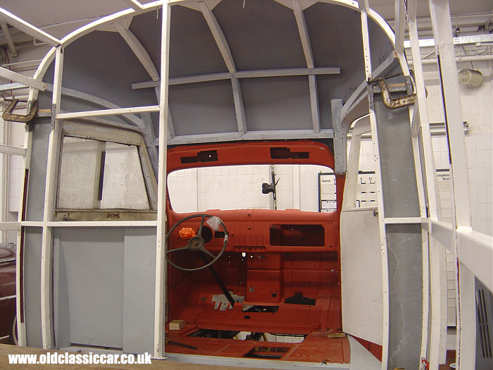 Truck cab coming together