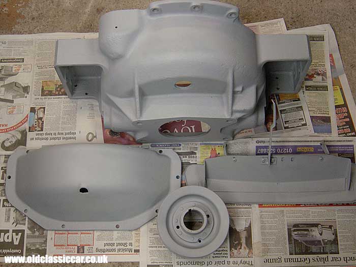 Sandblasted parts
