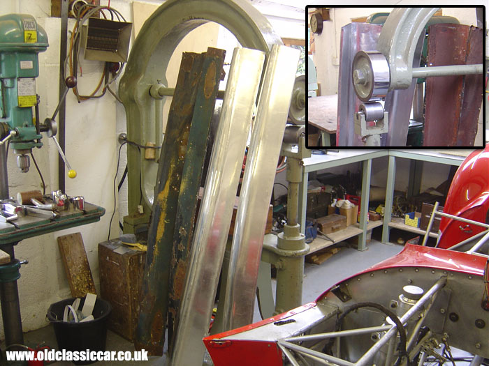 New panels made up on an English Wheel