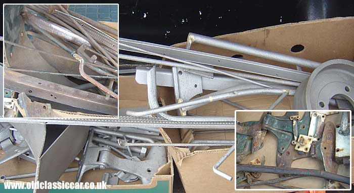 More parts sandblasted