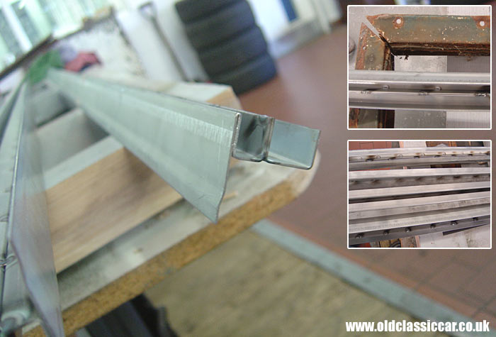 New steel window channel