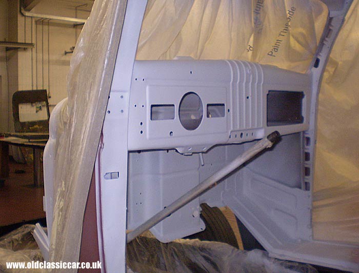 Painting the dashboard