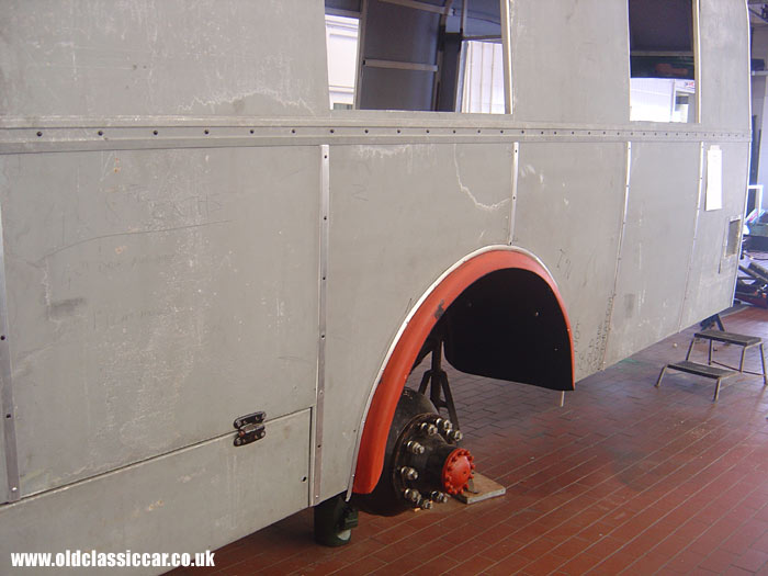 Rear arch trims and detailing