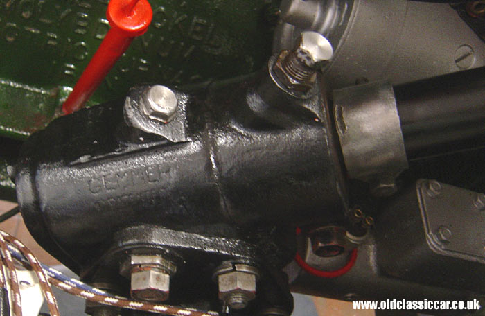 Steering box