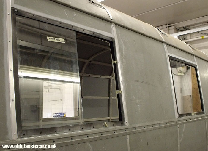 Closer look at the rear windows