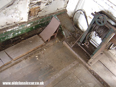 Winch and wheel stops