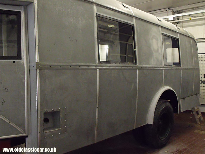 Nearside rear bodywork