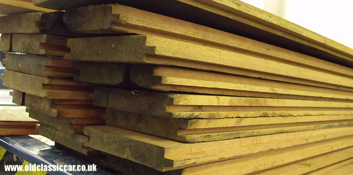 Re-claimed timber