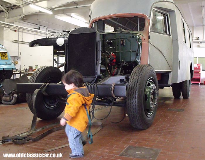 Help moving the vintage truck
