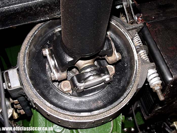 Prop and transmission brake