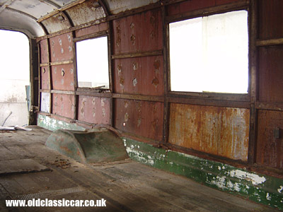 Removing the inner panelling