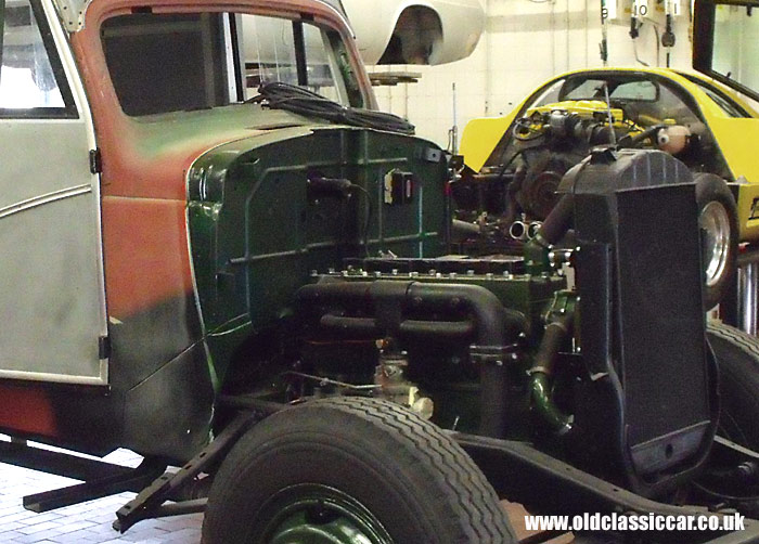 Engine ready for firing up