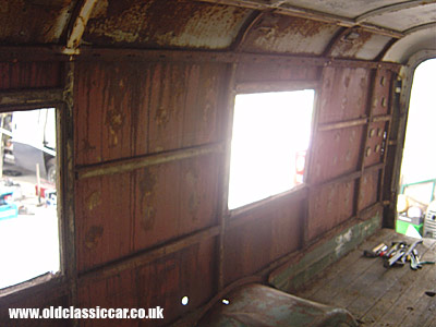 Removing the inner panelling