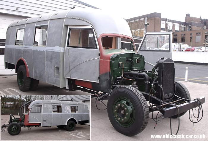 Classic Dodge truck prior to painting