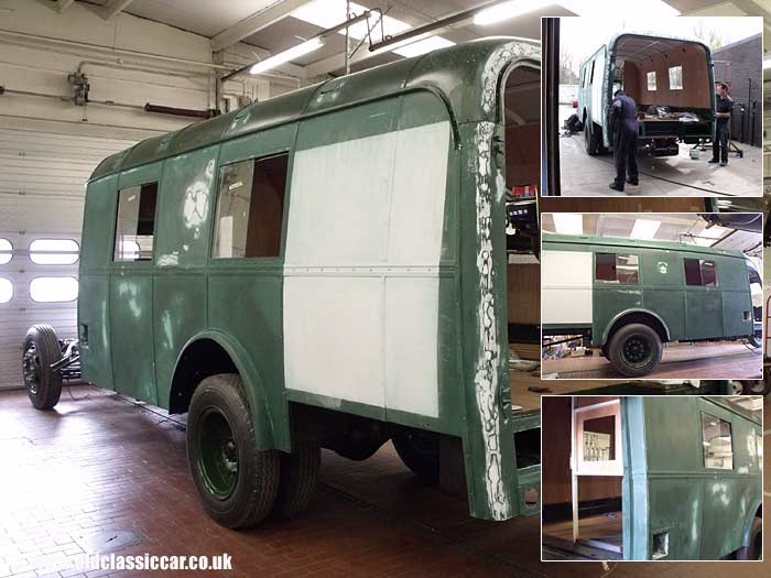 More bodywork restoration