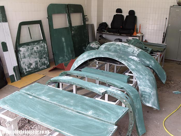 Front wings and doors
