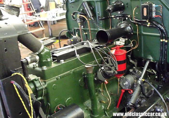 Engine test run