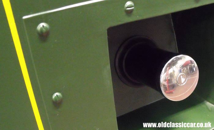 Dodge petrol tank filler necks in place