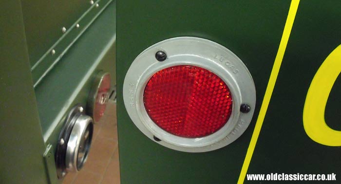 Rear lights now in place