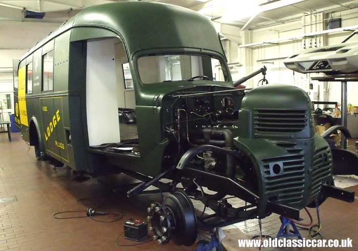 Nose section in place, ready for the bonnet and wings