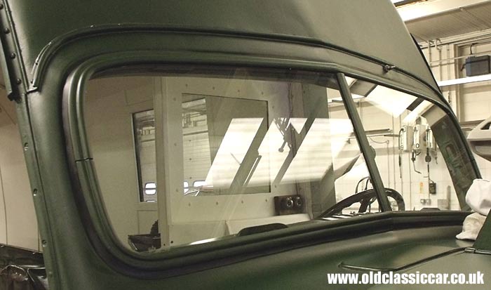 Dodge truck windshield