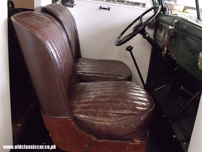 Passenger seat is in