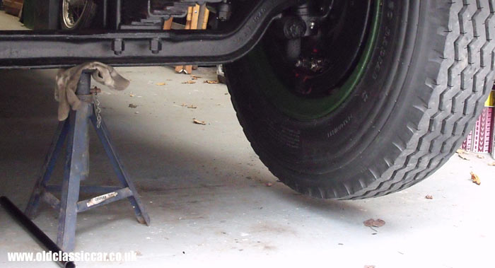 Adjusting the brakes again