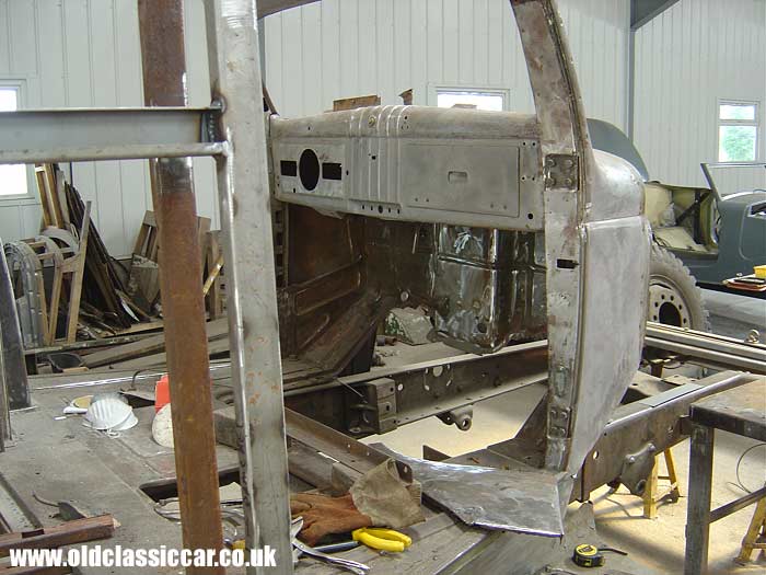 Aligning the coach bodywork