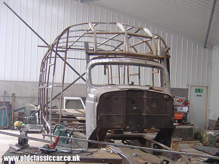 Frontal view of the Dodge