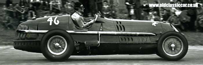 Dennis Poore in the Alfa