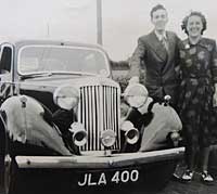 Another view of the Sunbeam Talbot Ten