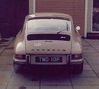 Rear view of the 912