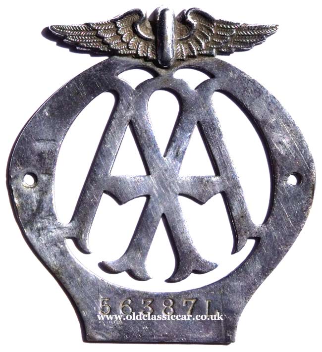 1930s badge