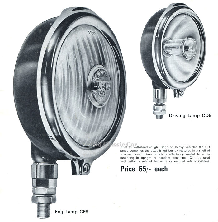 Commercial vehicle lamps