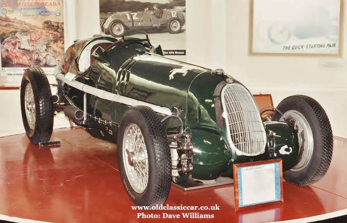 8C-35 chassis 50013 on display