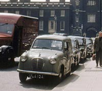 Van parked in London street