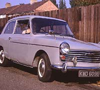 A 1964 A40 Mk2 in grey