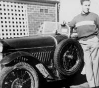 John with his Austin 7 Ace