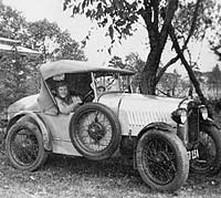 Side view of the Austin 7hp