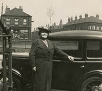 A lady with her Austin