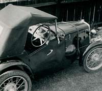 Bluemels Brooklands steering wheel, and dash