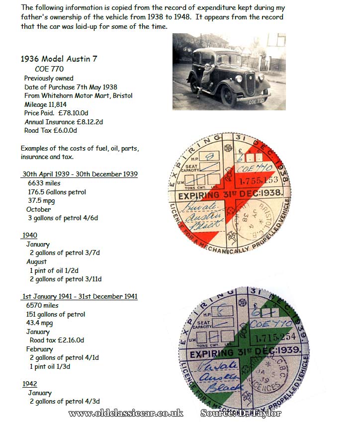 Journal of this Austin's history part 1