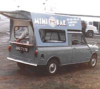 Converted Mini pickup into a hotdog van